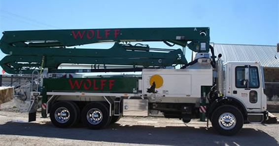 Wolff Pump Truck